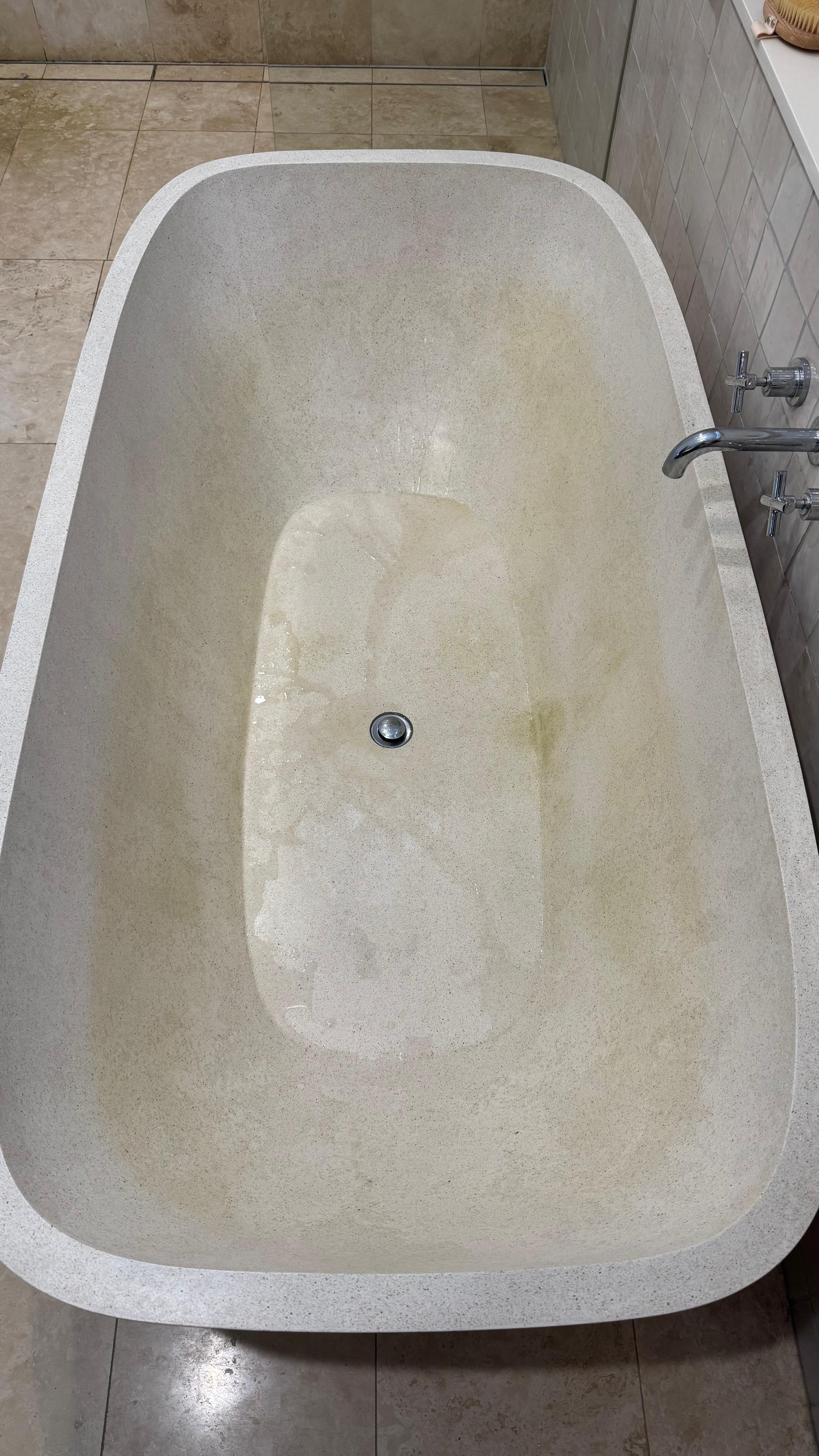 Before, Luxury bathtub restoration